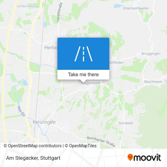 Карта Am Stegacker