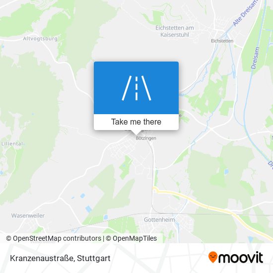 Kranzenaustraße map