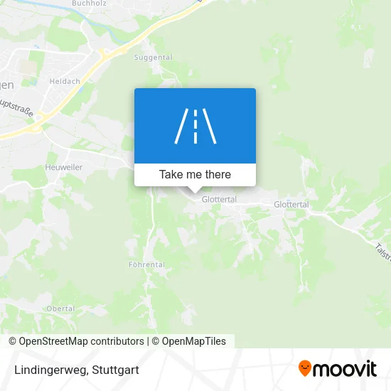 Карта Lindingerweg