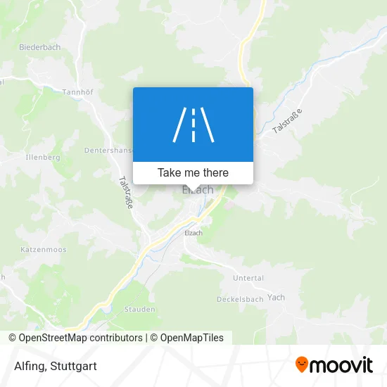 Карта Alfing