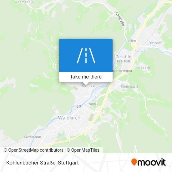 Kohlenbacher Straße map