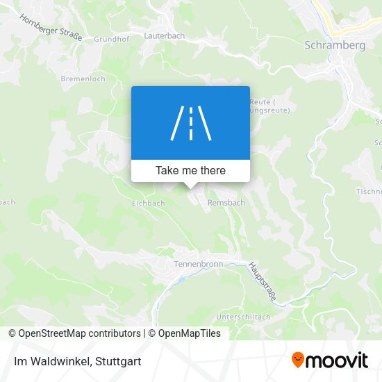 Im Waldwinkel map