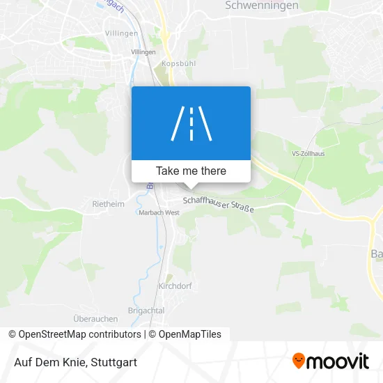 Карта Auf Dem Knie