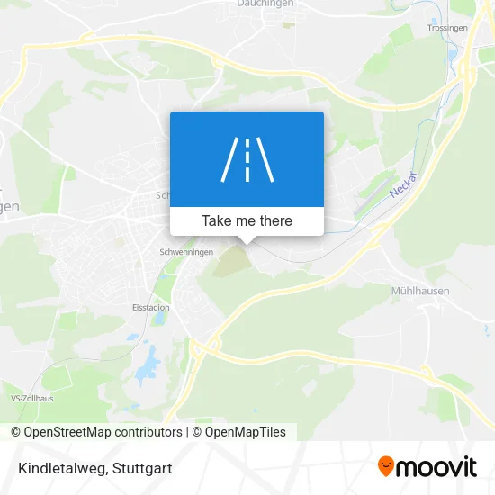Карта Kindletalweg