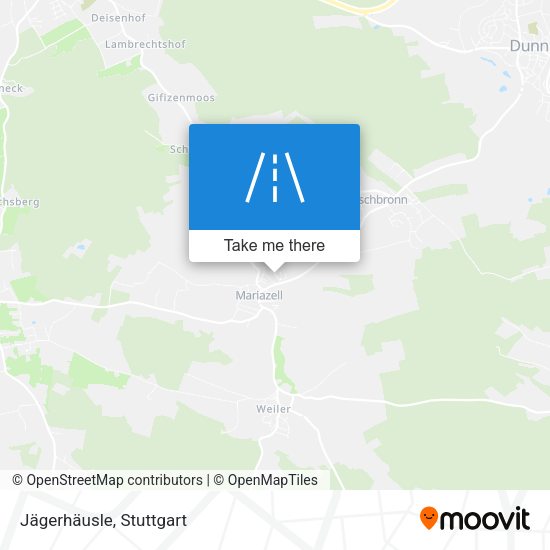 Jägerhäusle map