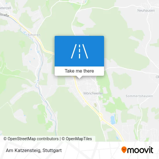 Карта Am Katzensteig