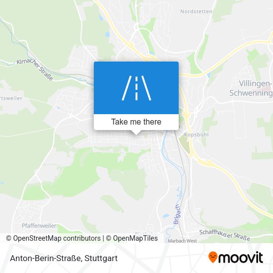 Anton-Berin-Straße map