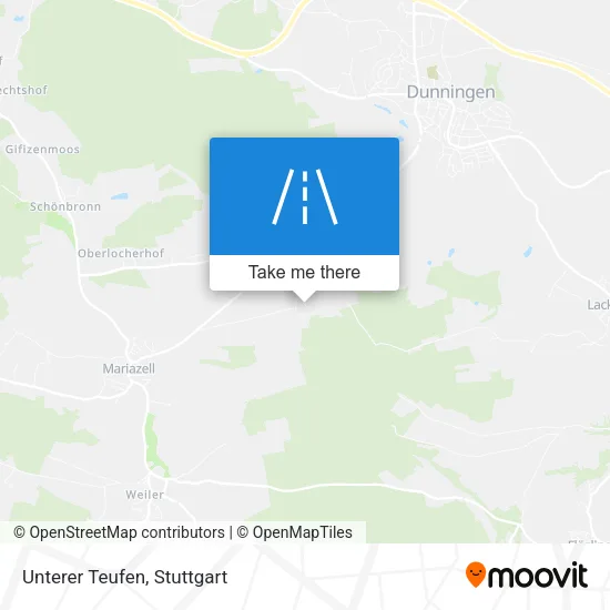 Карта Unterer Teufen
