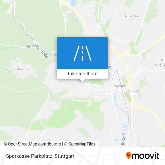 Sparkasse Parkplatz map