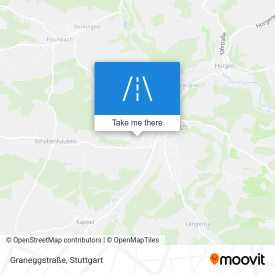 Карта Graneggstraße