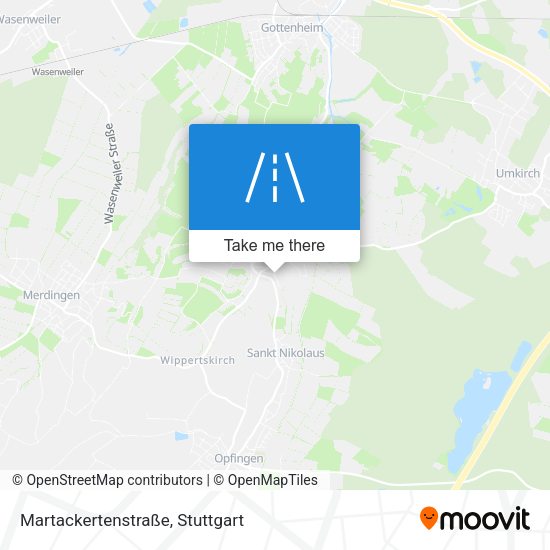 Martackertenstraße map