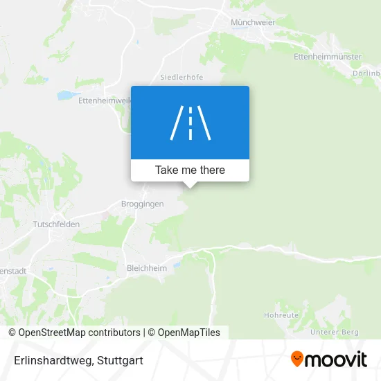 Карта Erlinshardtweg
