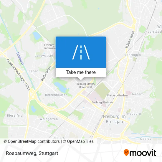 Карта Rosbaumweg