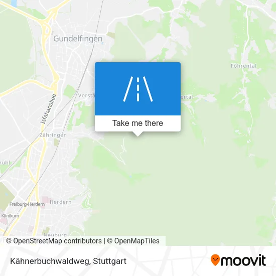 Kähnerbuchwaldweg map