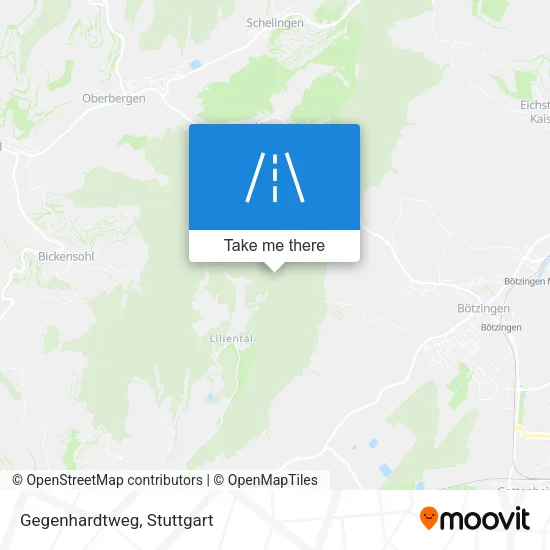 Карта Gegenhardtweg