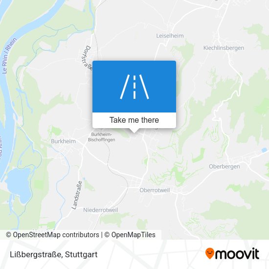 Lißbergstraße map