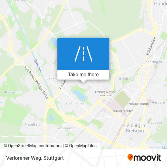 Карта Verlorener Weg