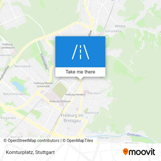 Komturplatz map