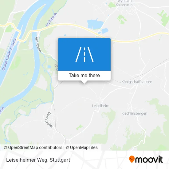 Карта Leiselheimer Weg