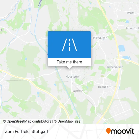 Карта Zum Furtfeld
