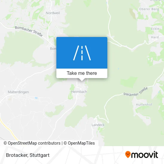 Карта Brotacker
