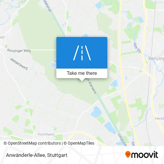 Карта Anwänderle-Allee
