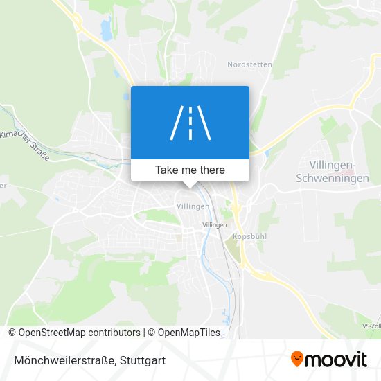 Mönchweilerstraße map