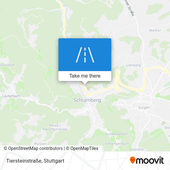 Tiersteinstraße map