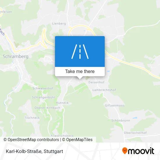 Карта Karl-Kolb-Straße