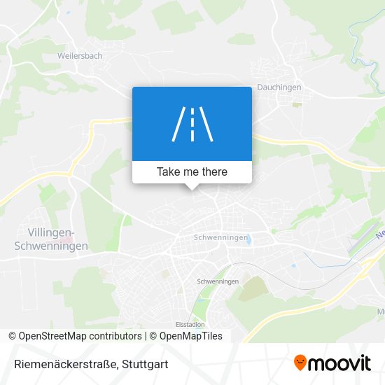 Riemenäckerstraße map