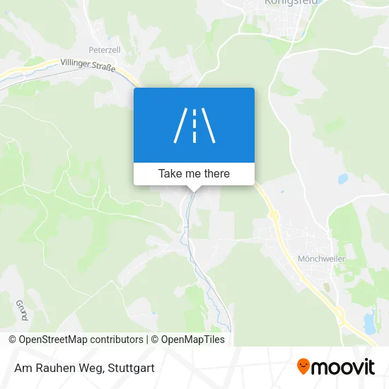 Карта Am Rauhen Weg