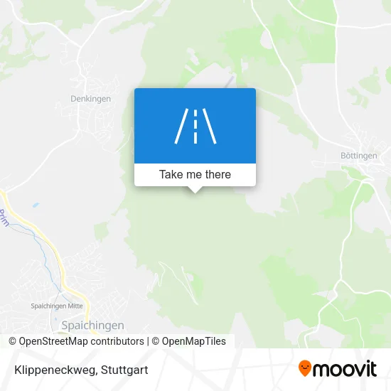 Карта Klippeneckweg