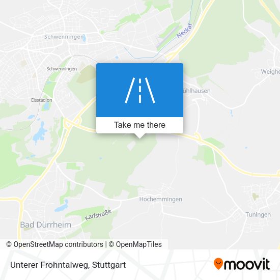 Unterer Frohntalweg map