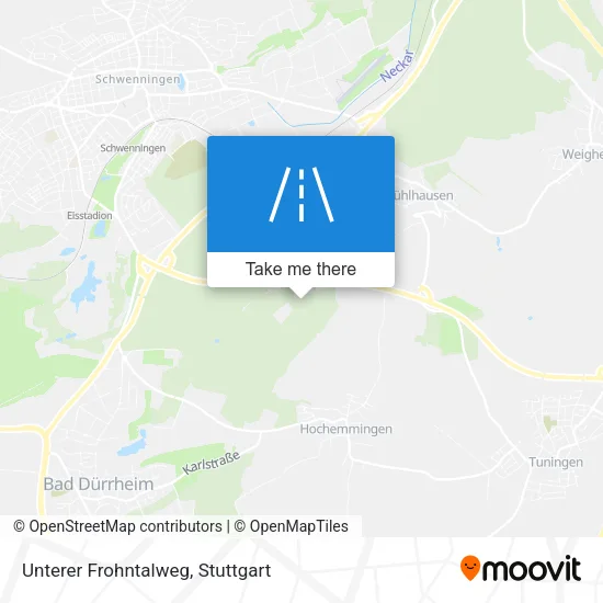 Unterer Frohntalweg map