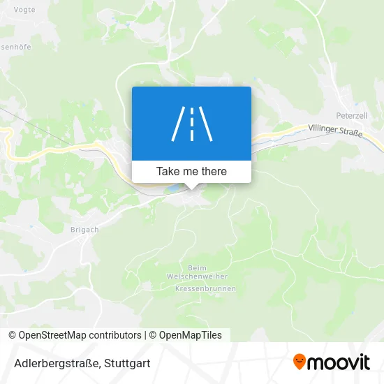 Adlerbergstraße map