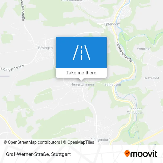 Карта Graf-Werner-Straße