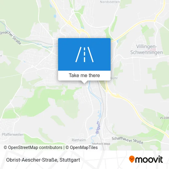 Карта Obrist-Aescher-Straße