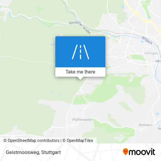 Карта Geistmoosweg
