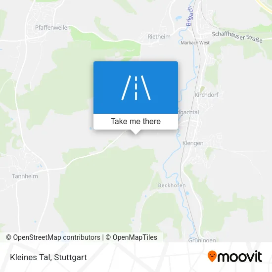 Карта Kleines Tal