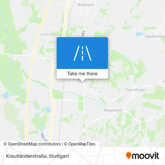 Карта Krautländerstraße