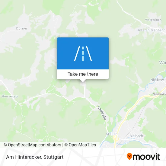 Карта Am Hinteracker
