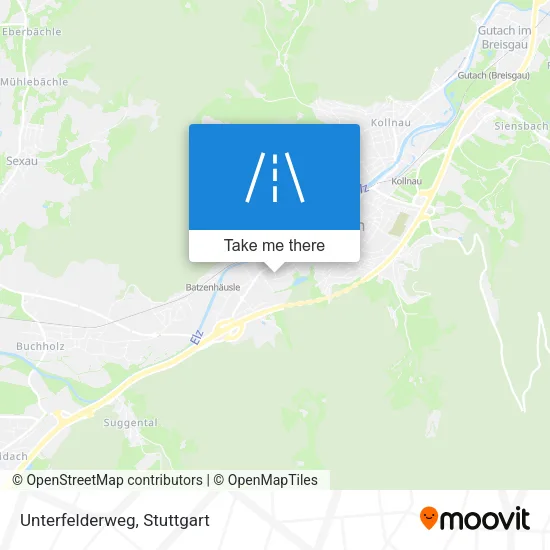 Карта Unterfelderweg