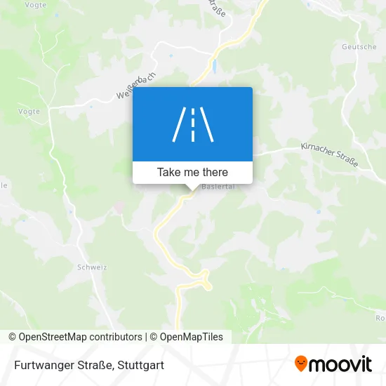 Карта Furtwanger Straße