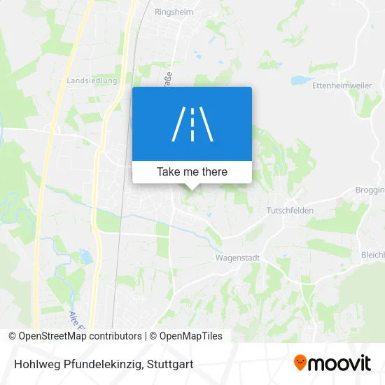 Карта Hohlweg Pfundelekinzig
