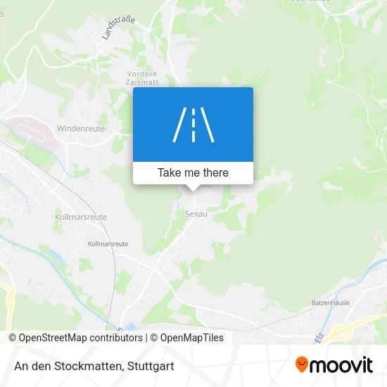 Карта An den Stockmatten