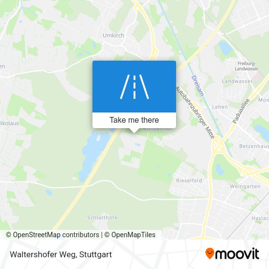 Карта Waltershofer Weg