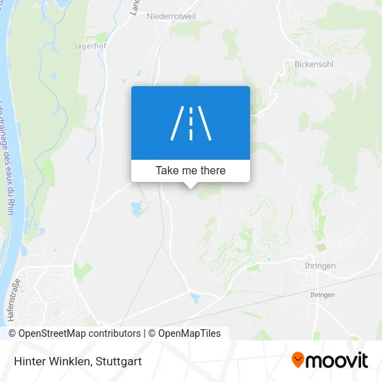 Карта Hinter Winklen