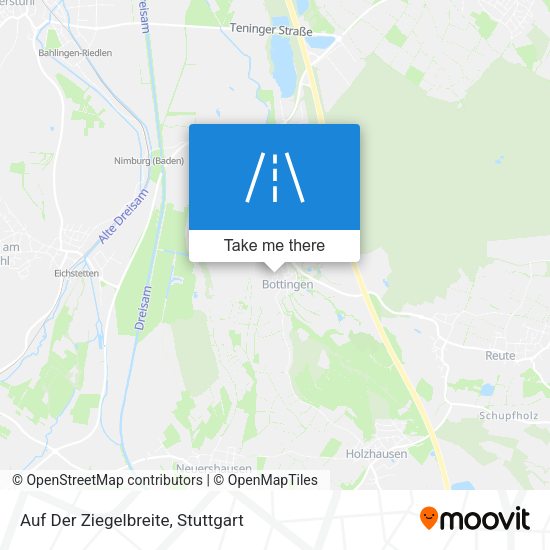 Auf Der Ziegelbreite map