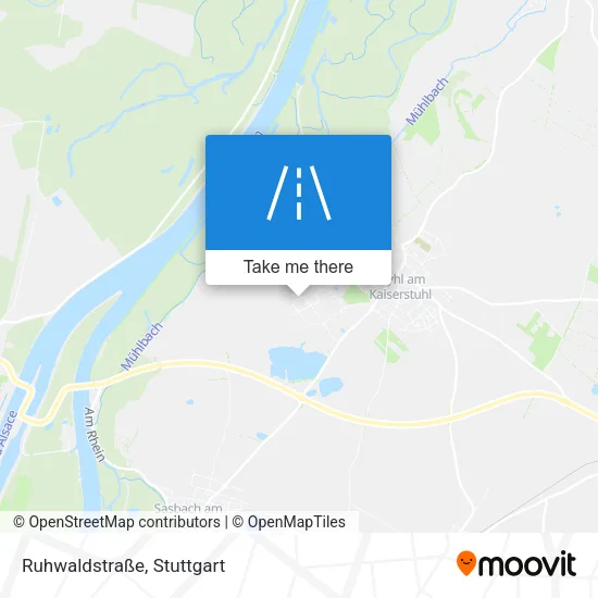 Карта Ruhwaldstraße