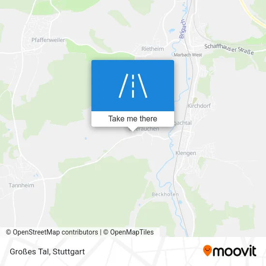 Карта Großes Tal